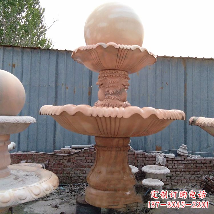 北京红色风水球
