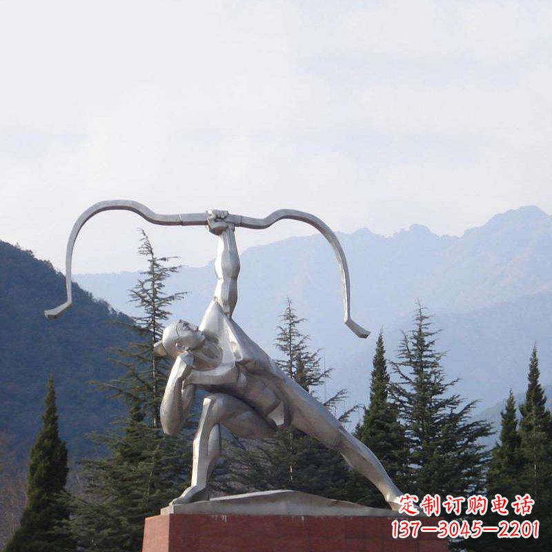 北京后羿雕塑,不锈钢雕塑制作&定制