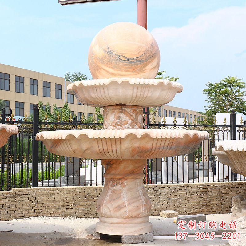 北京湖南石雕风水球,传统工艺与现代美学完美结合