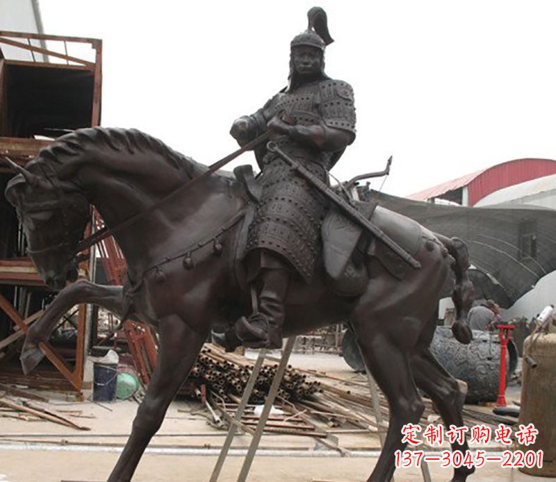 北京将军骑马铜雕,聚焦古典品质