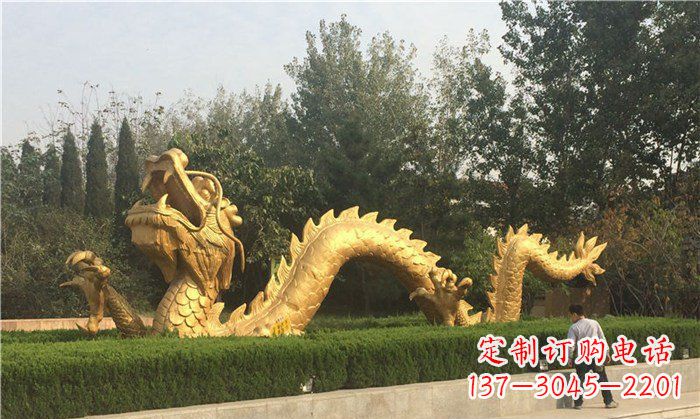 北京金龙公园铜雕景观雕塑