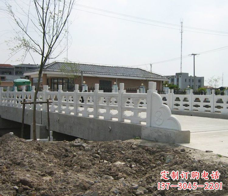 北京中领雕塑的精美大理石栏板雕塑