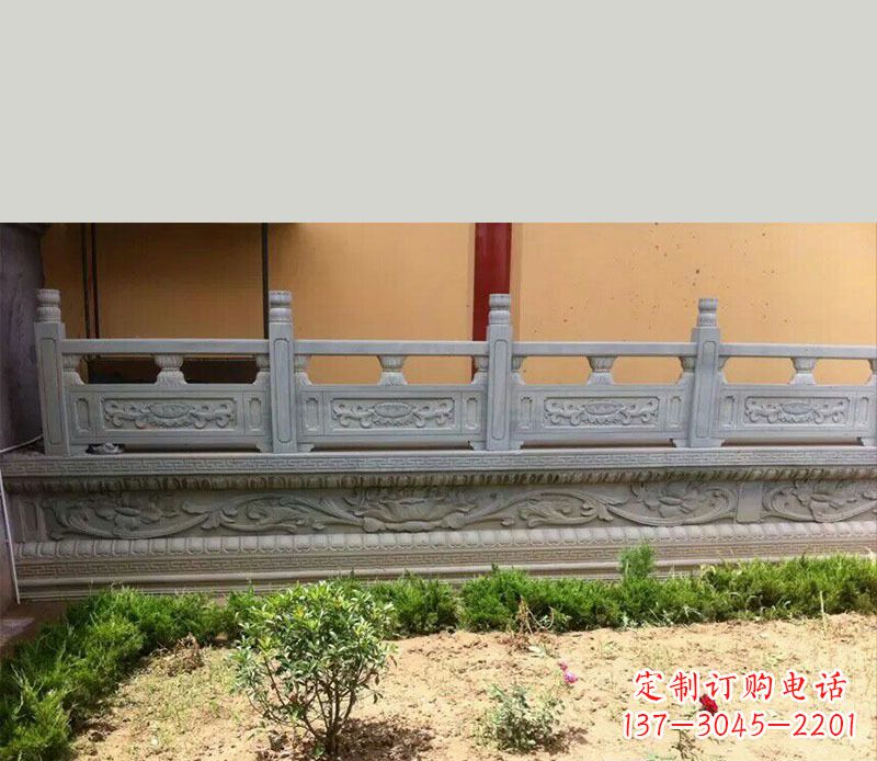北京尊贵而古典的大理石栏板雕塑