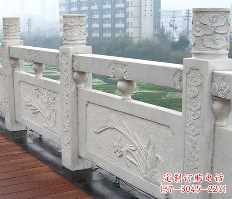 北京精巧雕刻,优质大理石栏板石雕