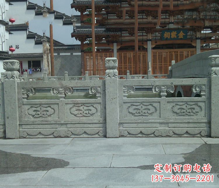 北京欣赏大理石栏板雕塑
