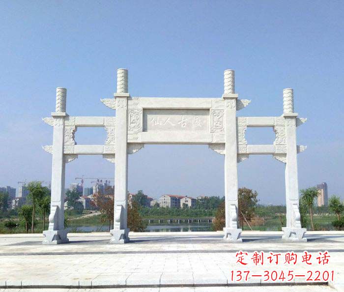 北京精美牌楼石雕,给你传统文化的享受