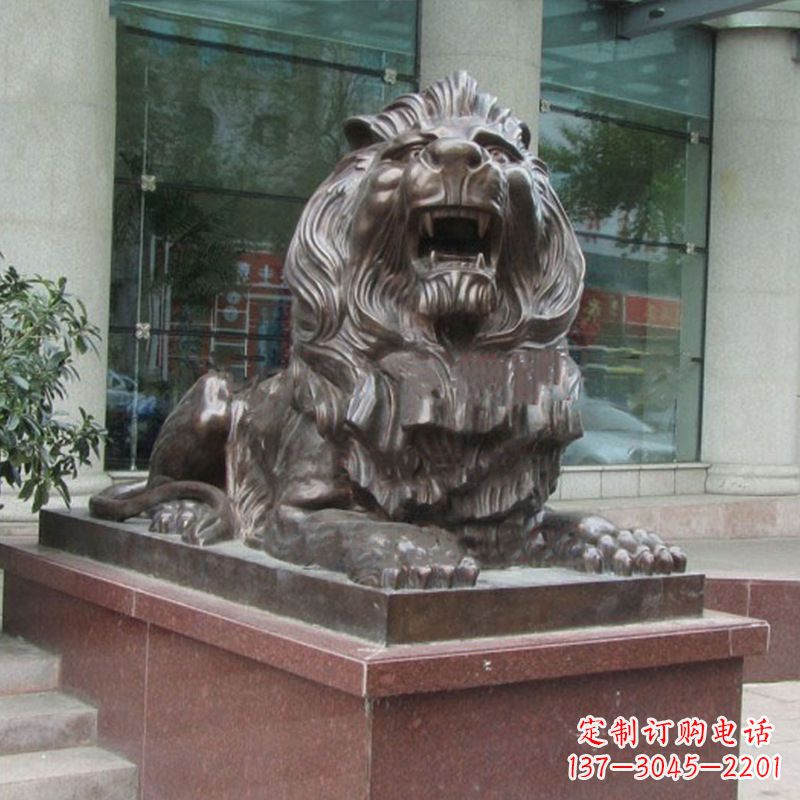 北京传统工艺,百年老店,狮子铜雕塑