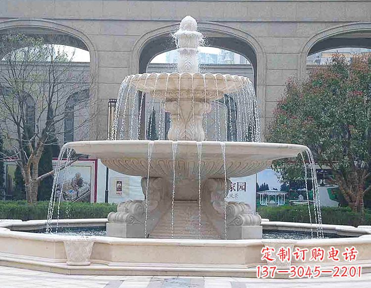 北京专业定制喷泉雕塑,融合唯美艺术气息