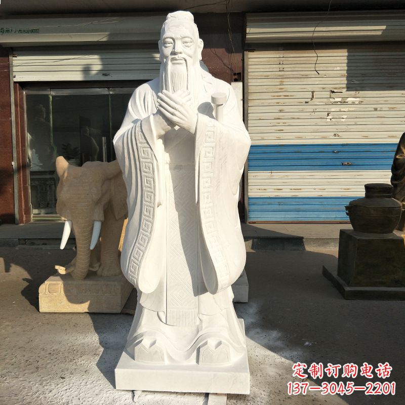 北京孔子雕塑--中领雕塑定制