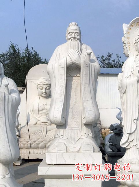 北京孔子故居的石雕