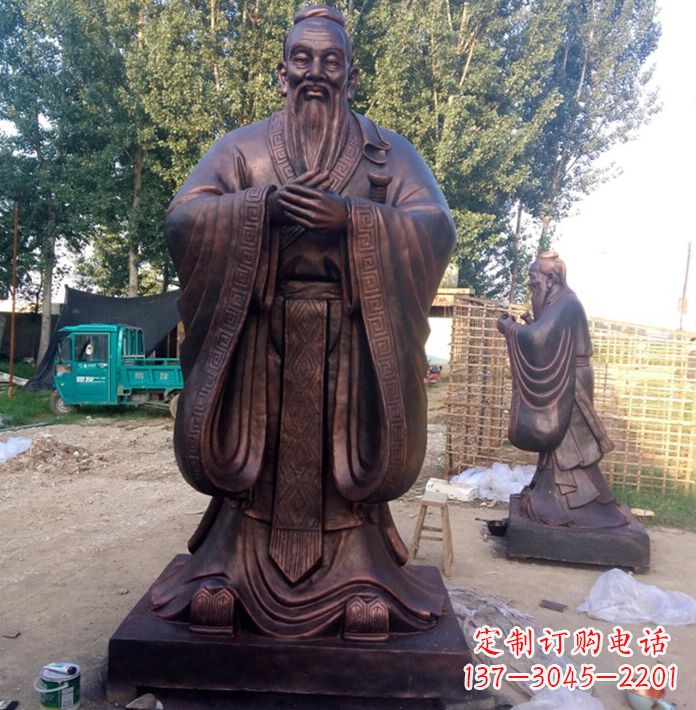 北京具有传奇色彩的孔子雕塑