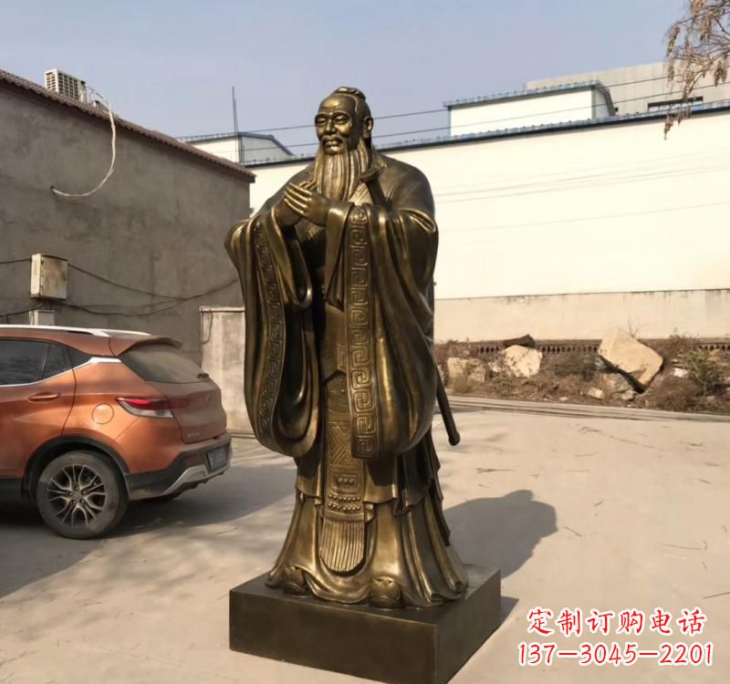 北京中领雕塑缔造最具文化内涵的孔子雕塑