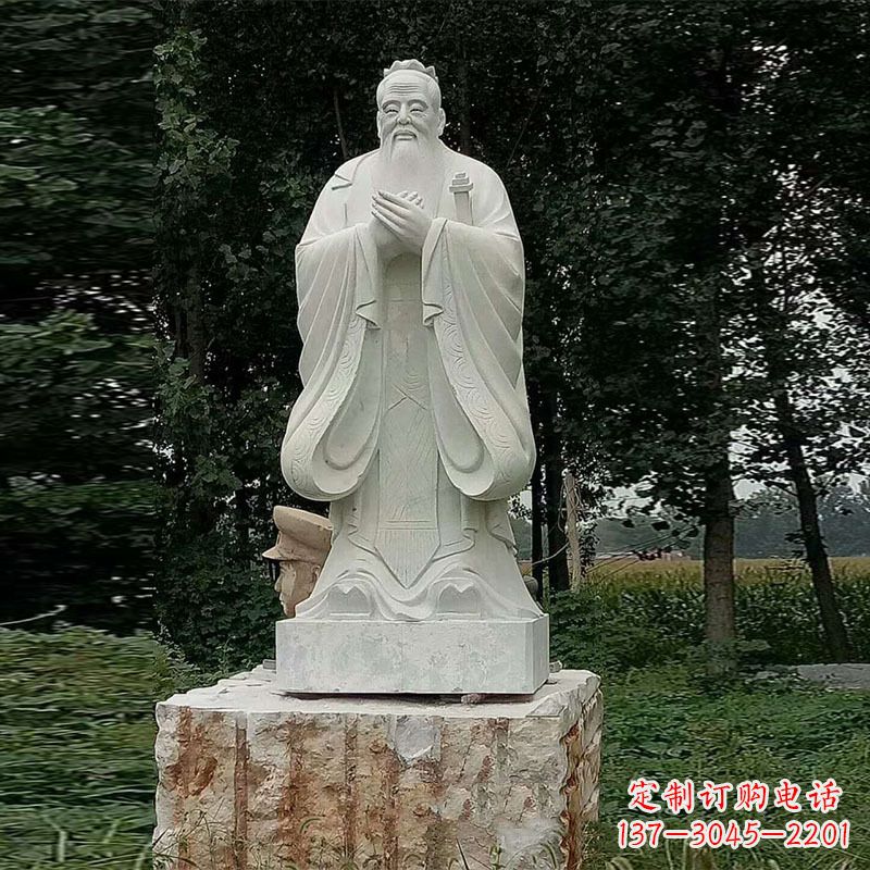 北京孔子石雕