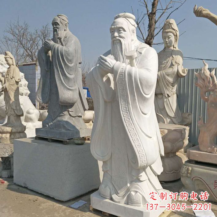 北京孔子铜雕