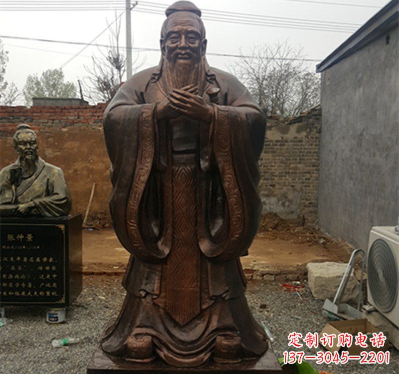 北京孔子铜雕222