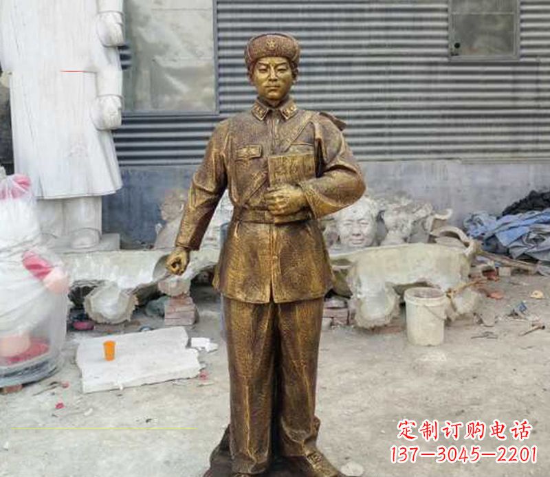 北京雷锋人物铜雕