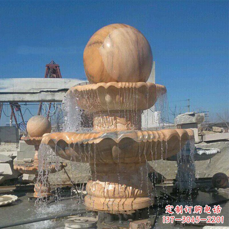 北京流水风水球