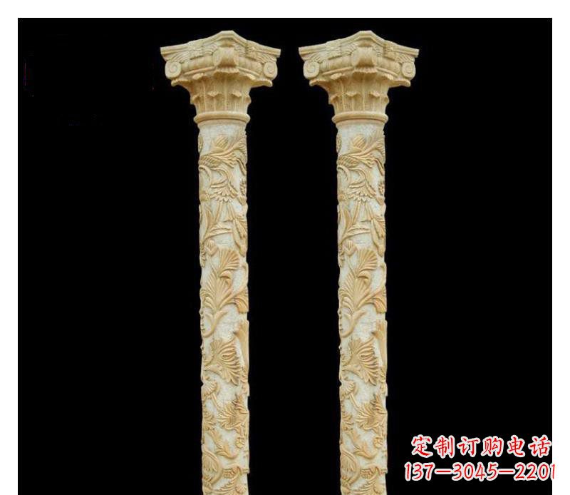 北京罗马风格砂岩马雕塑