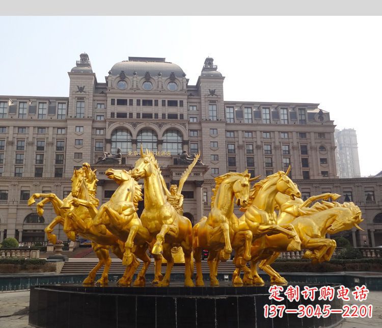 北京马动物铜雕,令您流连忘返