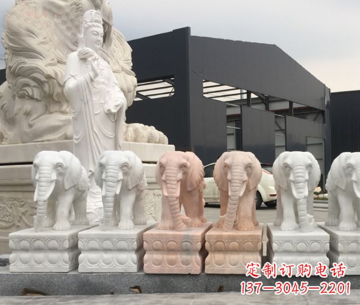北京门口大象石雕 (2)