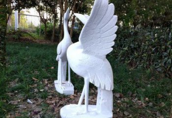 北京艺术级典雅的丹顶鹤雕塑