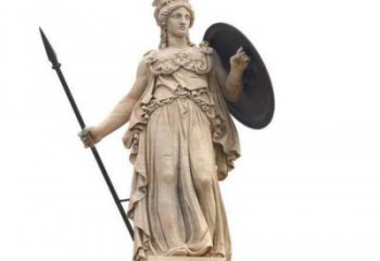 北京艺术定制——汉白玉希腊女神雅典娜雕塑