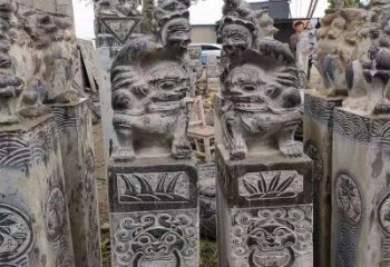 北京中领雕塑——历久弥新的拴马桩雕塑