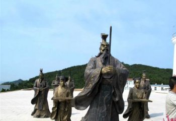 北京中领雕塑——汉武帝刘彻祭天情景雕塑