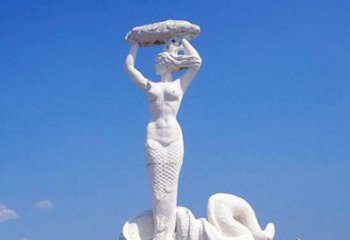 北京答案中领雕塑大型神话人物汉白玉女娲补天雕…