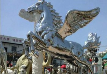 北京中领雕塑定制的飞马雕塑