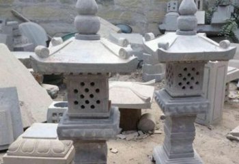 北京酒店级镂空石灯雕塑