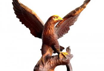 北京中领雕塑推出的老鹰展翅铜雕绝对是一件可以…