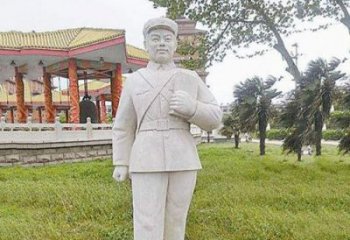北京雷锋石雕——传承奉献精神
