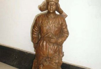 北京纪念雷锋的精美铜雕