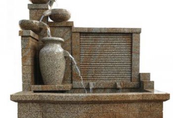 北京中领雕塑专业定制水槽庭院石雕摆件，它们是…