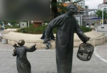 北京中领雕塑：铸造艺术，传承美好，给你精致精美的儿童铜雕