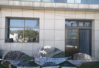 北京镂空树叶不锈钢雕塑
