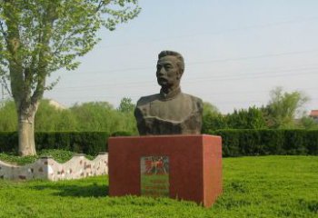 北京鲁迅胸像近代名人铜雕，荟萃中国精神精髓