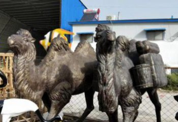 北京骆驼铜雕塑，刻画最精致的美丽