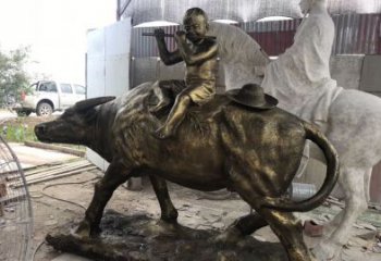 北京铸就永恒的美丽——牧童人物雕塑