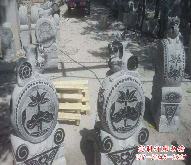 北京专业门墩雕塑制作打造精美高品质雕塑