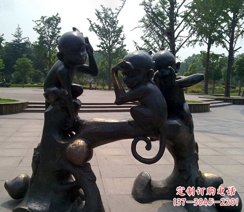 北京十二生肖兽首铜雕