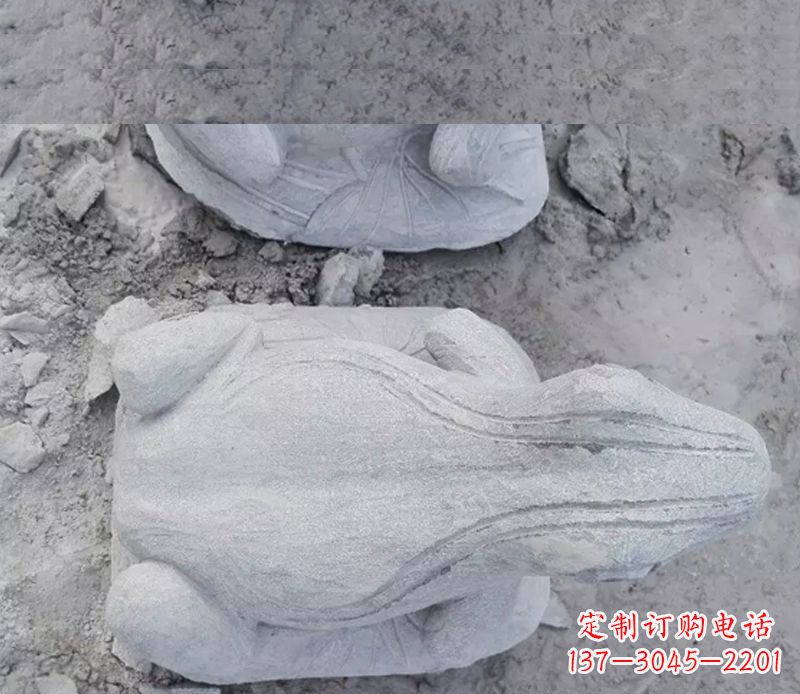 北京石雕青蛙雕塑