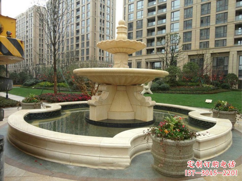 北京石雕中式喷泉