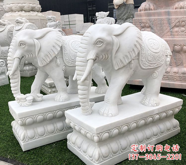 北京石浮雕大象
