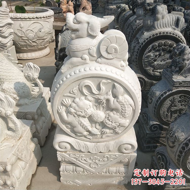 北京石门墩石雕