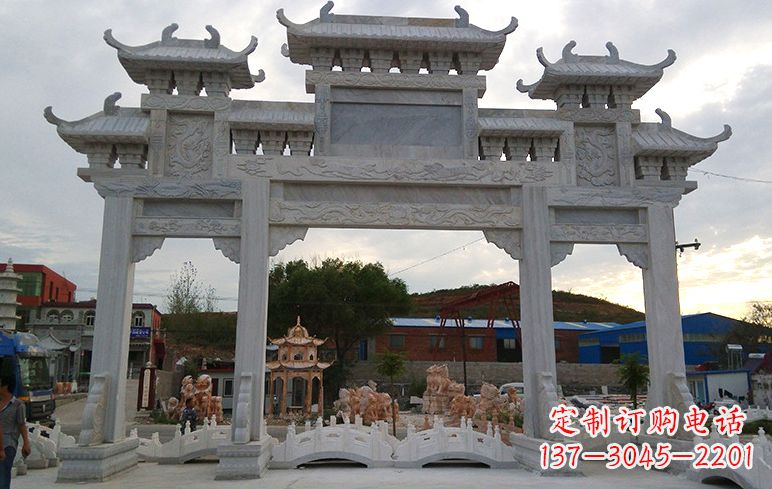 北京石牌坊雕刻