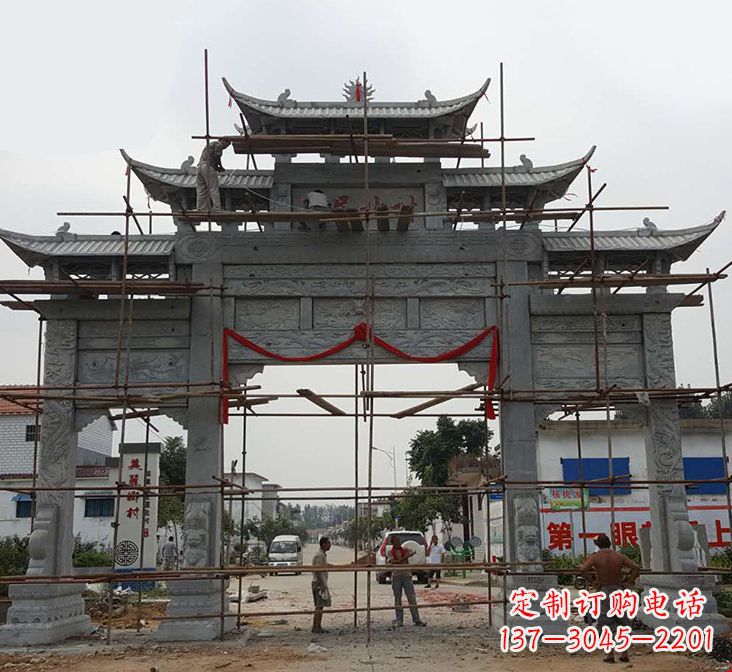 北京石牌坊雕塑