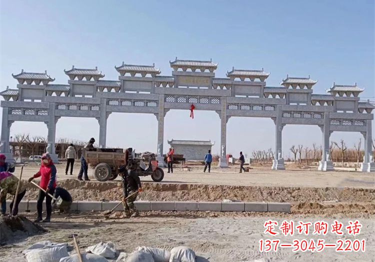 北京石牌坊九楼