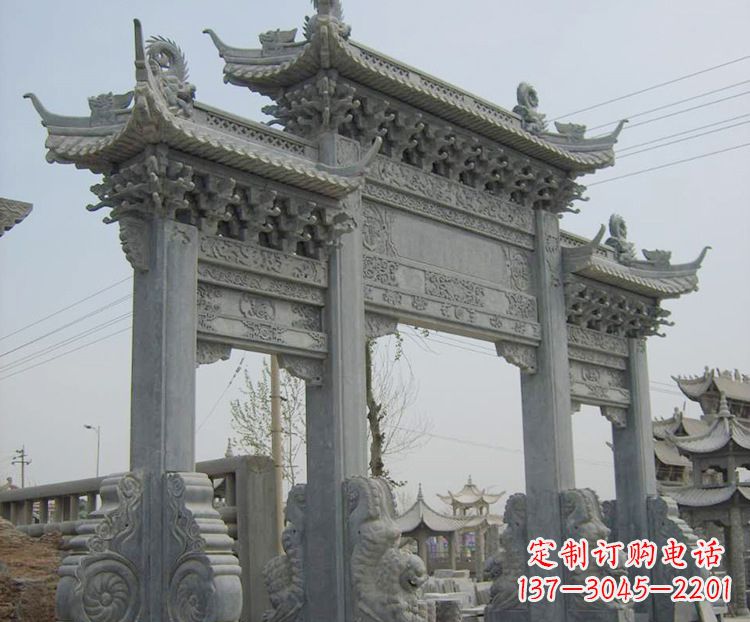 北京石牌坊与石牌楼